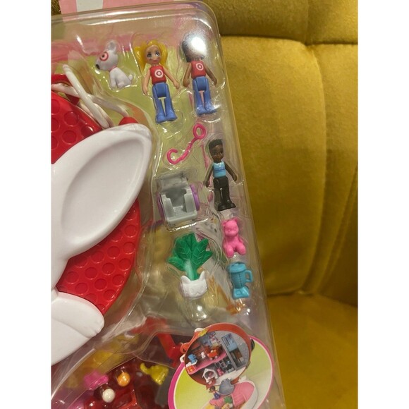 Polly Pocket Exclusive Target Bullseye Adventure Playset! - Picture 2 of 6